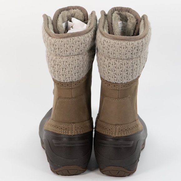 The North Face Women's Shellista II Mid 'Split Rock Brown' Winter Boots Snow - Picture 7 of 10